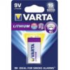 VARTA Lithium 9V 1-pakning