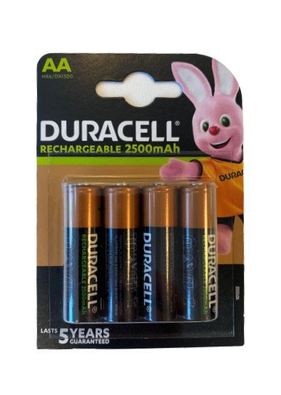 DURACELL RC SC NiMh 4/HR6 AA - 4 pakning