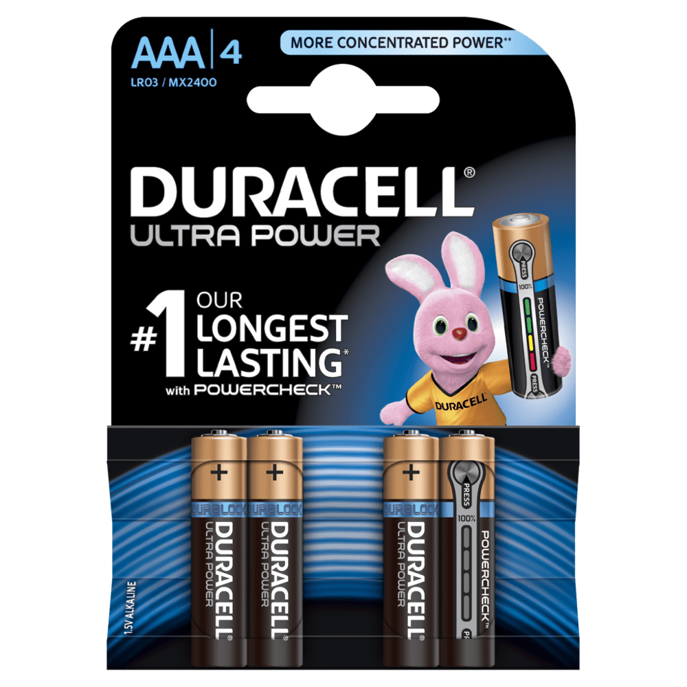 Duracell ULTRA AAA 1,5V 4PK