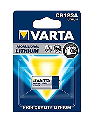 VARTA Lithium 3V CR123A 1-Pakning