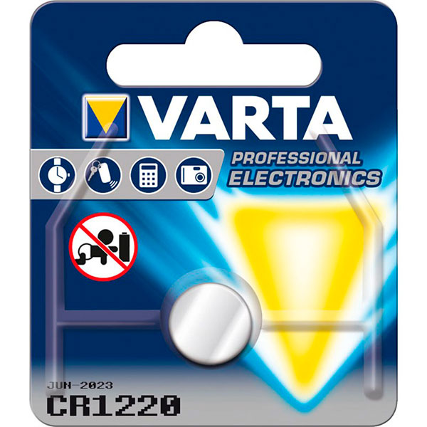 VARTA Lithium CR1220 3V 1-Pakning