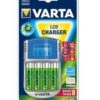 VARTA LCD lader 57070 + 4X 56756 & 12V & USB