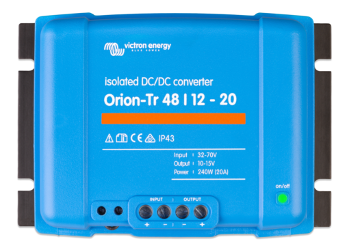 VICTRON Orion TR Omformer DC-DC 48>12V 20A (Galvanisk isolert)