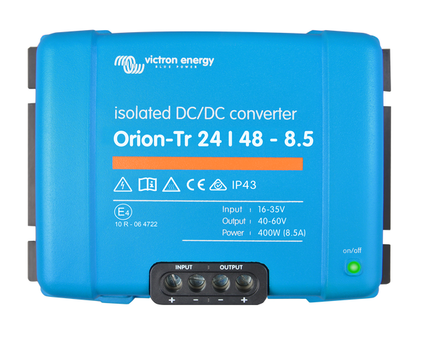 VICTRON Orion Tr Omformer 48/24 -16A (380W) DC-DC (Galvanisk isolert)