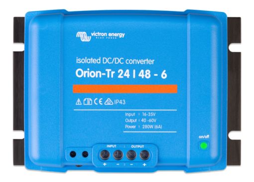 VICTRON Orion TR Omformer DC-DC 24>48V 6A (Galvanisk isolert)