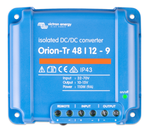 VICTRON Orion TR Omformer DC-DC 48>12V 9A (Galvanisk isolert)