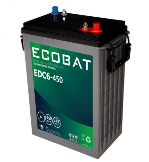 ECOBAT EDC6-450 AGM Deep Cycle 6V 450AH (295x178x424)