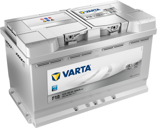 VARTA Silver Dynamic Batteri 12V 85AH 800CCA (315x175x175/175mm) +høyre F18