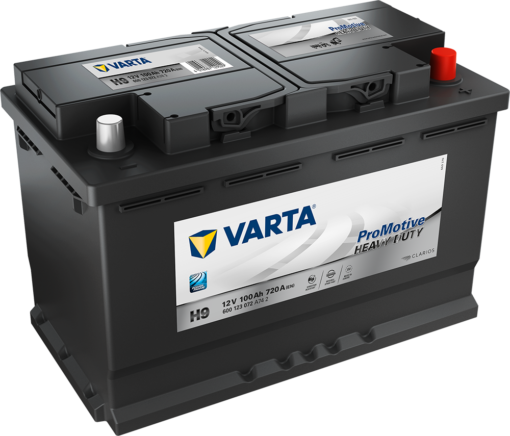 VARTA Promotive HD Batteri 12V 100AH 720CCA (313x175x190/205mm) +høyre H9