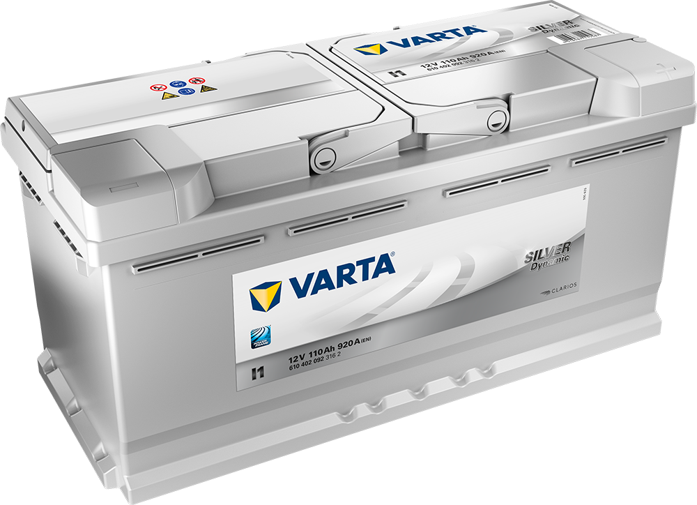 VARTA Silver Dynamic Batteri 12V 110AH 920CCA (393x175x190/190mm) +høyre I1