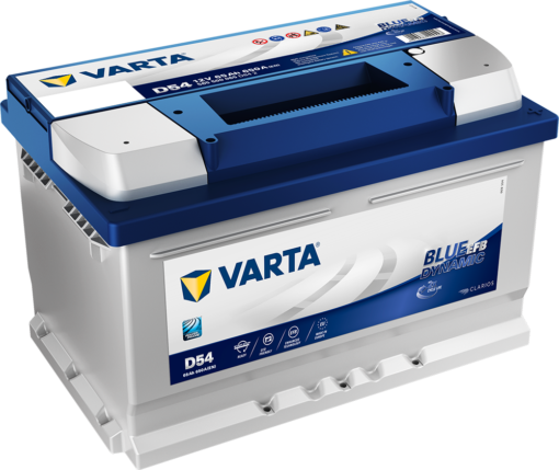 VARTA Blue Dynamic EFB Batteri 12V 65AH 650CCA (278x175x175/175mm) +høyre D54