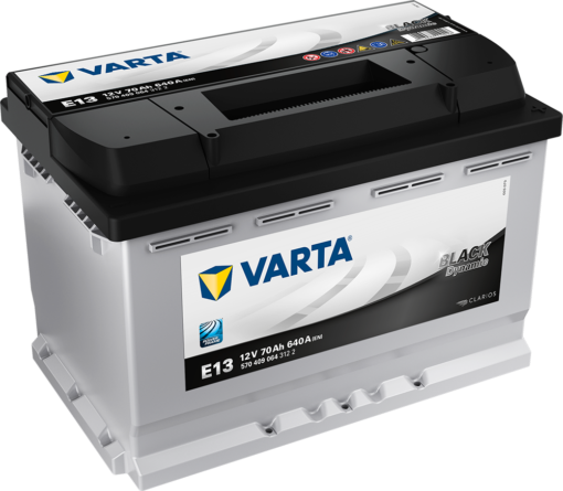 VARTA Black Dynamic Batteri 12V 70AH 640CCA (278x175x190/190mm) +høyre E13