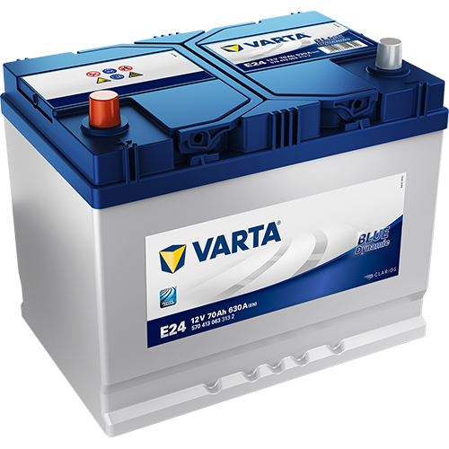 VARTA Blue Dynamic Batteri 12V 70AH 630CCA (261x175x200/220mm) +venstre E24