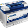 VARTA Blue Dynamic EFB Batteri 12V 70AH 760CCA (278x175x190/190mm) +høyre N70