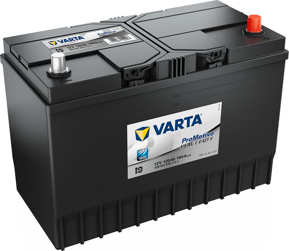 VARTA Promotive Black Batteri 12V 120AH 780CCA (347x173x210/234mm) +høyre I9