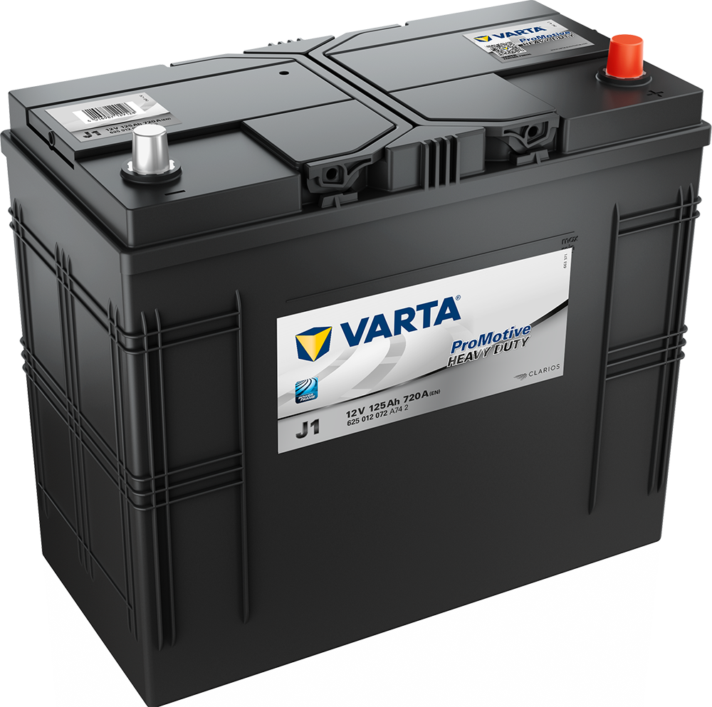 VARTA Promotive Black Batteri 12V 125AH 720CCA (349x175x270/290mm) +høyre J1