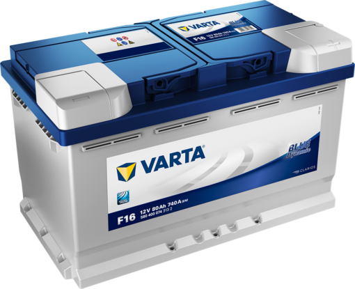 VARTA Blue Dynamic Batteri 12V 80AH 740CCA (315x175x190/190mm) +høyre F16