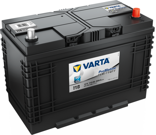 VARTA Promotive Black Batteri 12V 110AH 680CCA (347x173x210/234mm) +høyre I18