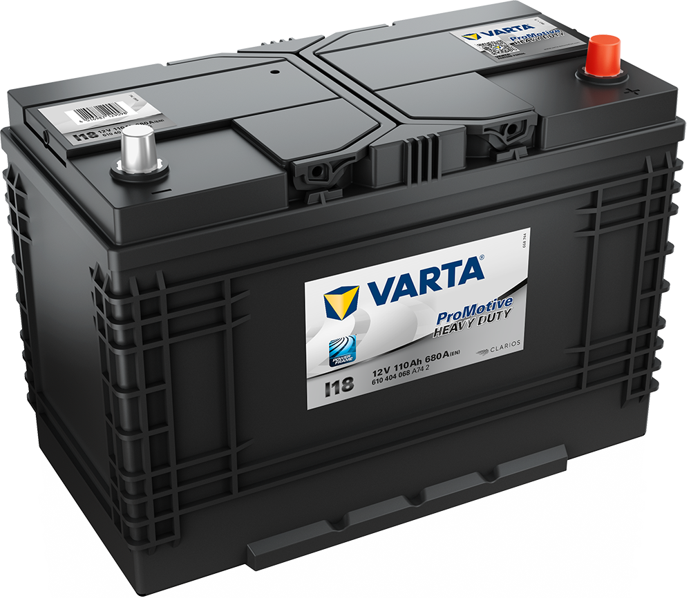 VARTA Promotive Black Batteri 12V 110AH 680CCA (347x173x210/234mm) +høyre I18