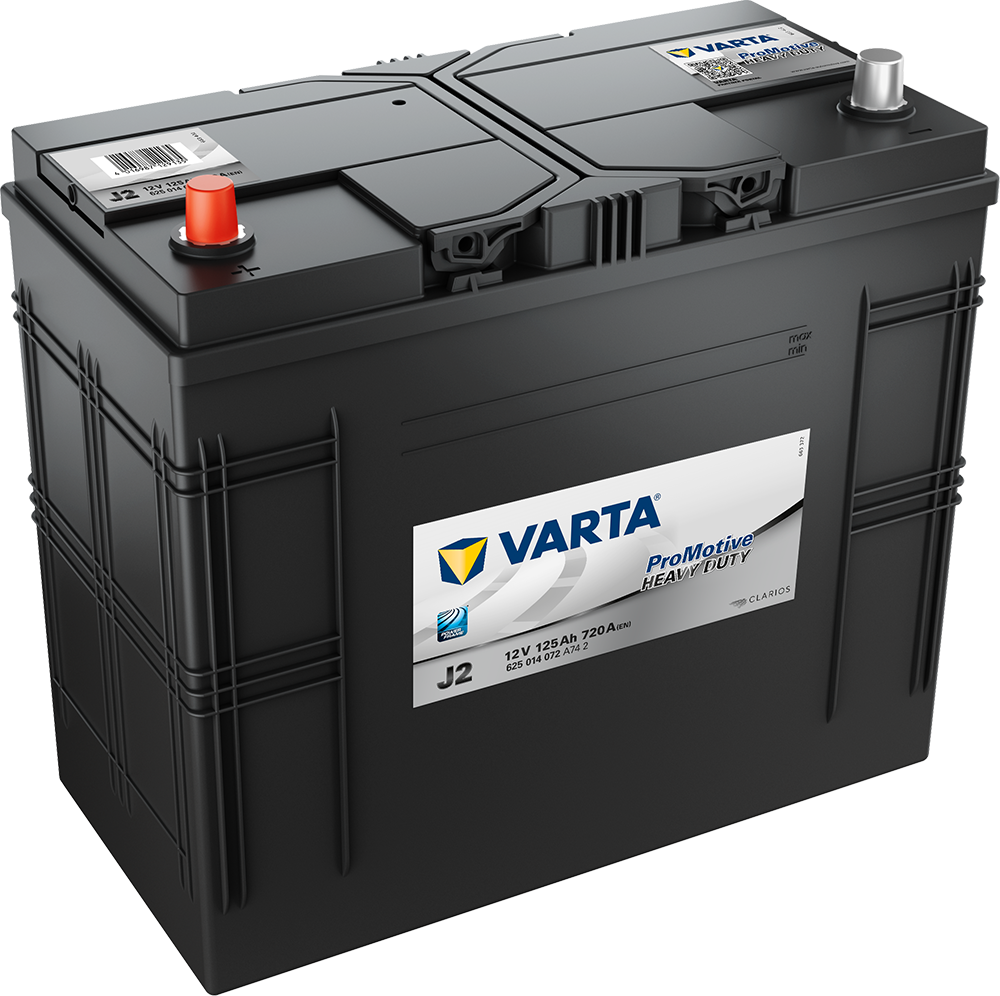 VARTA Promotive Black Batteri 12V 125AH 720CCA (349x175x270/290mm) +venstre J2