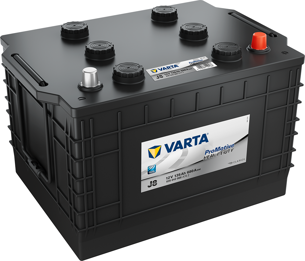 VARTA Promotive Black Batteri 12V 135AH 680CCA (360x253x220/240mm) +høyre J8