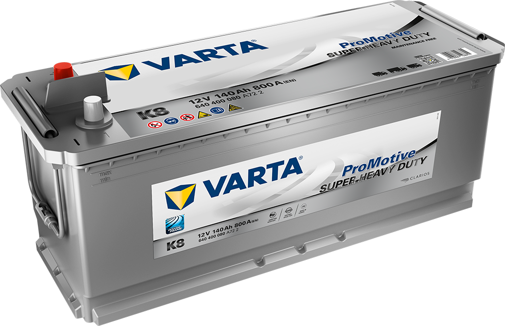 VARTA Promotive SHD Batteri 12V 140AH 800CCA (513x189x203/223mm) +venstre K8