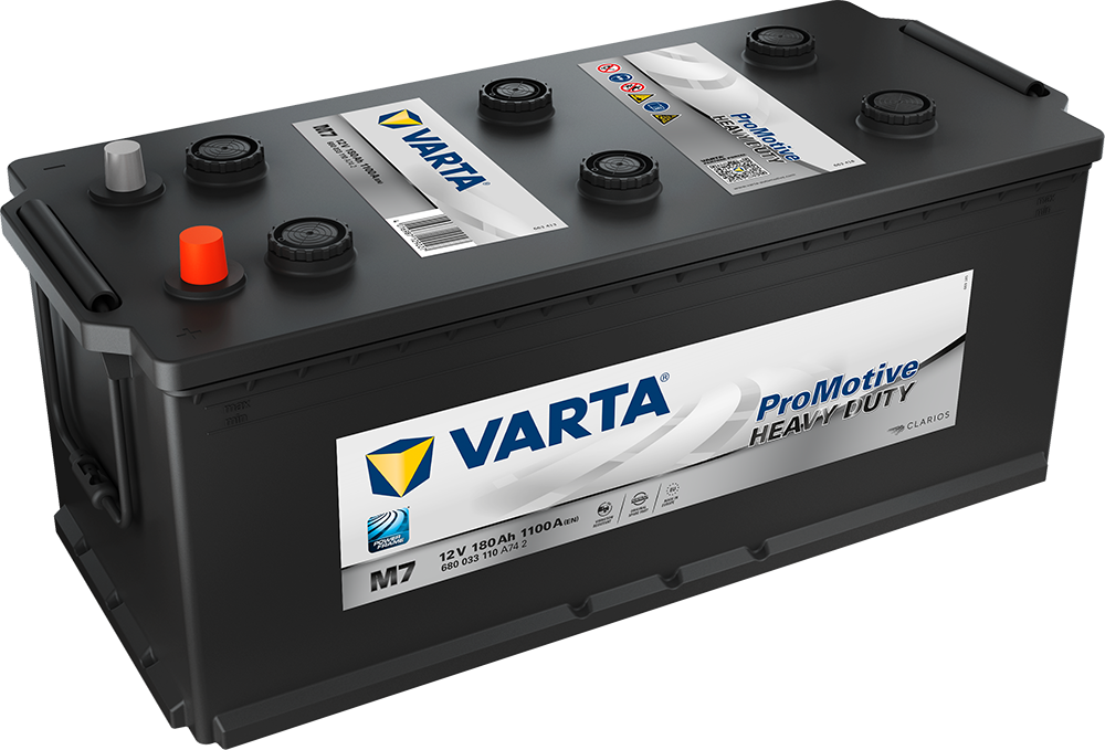 VARTA Promotive Black Batteri 12V 180AH 1100CCA (513x223x200/223mm) +høyre M7