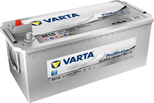 VARTA Startbatteri PRO Motive SHD 12V 180AH 1000CCA (513x223x203/223mm) +venstre M18