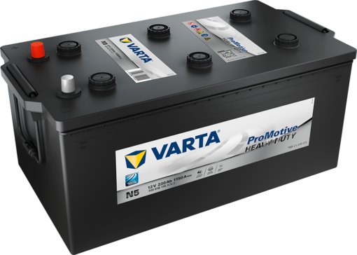 VARTA Promotive Black Batteri 12V 220AH 1150CCA (518x276x220/242mm) +venstre N5