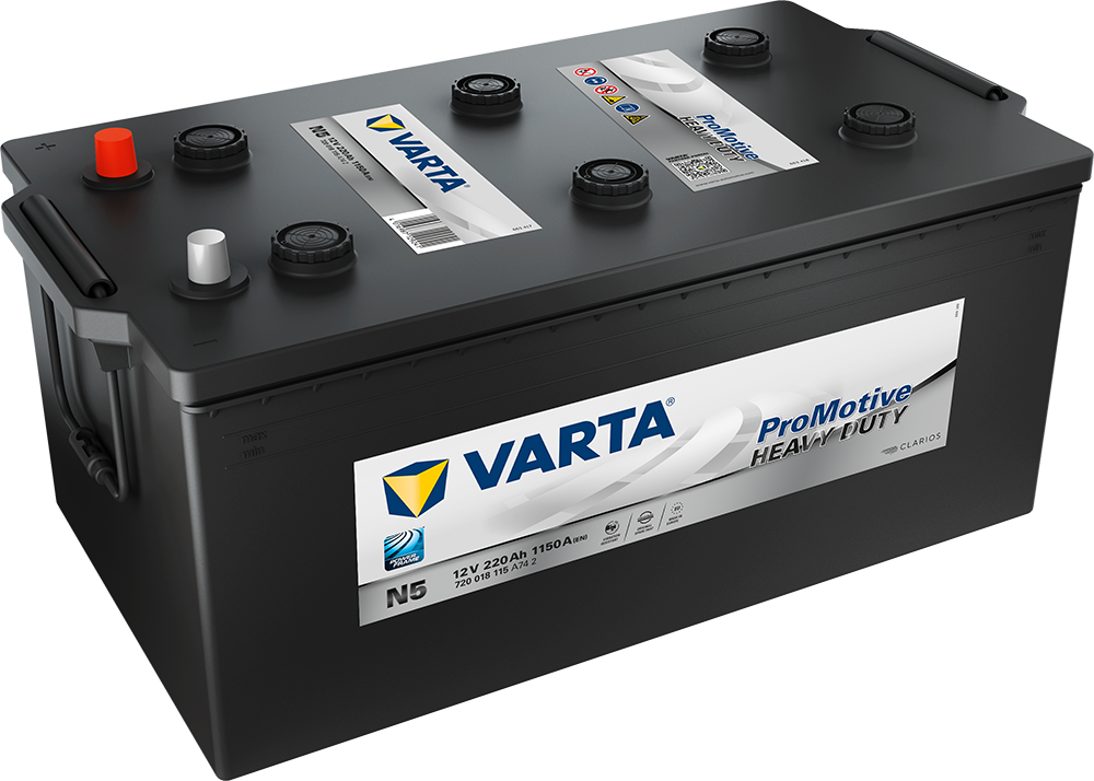 VARTA Promotive Black Batteri 12V 220AH 1150CCA (518x276x220/242mm) +venstre N5