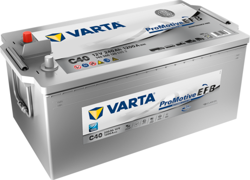 VARTA Promotive EFB Batteri 12V 240AH 1200CCA EN (518x276x242mm) +venstre C40