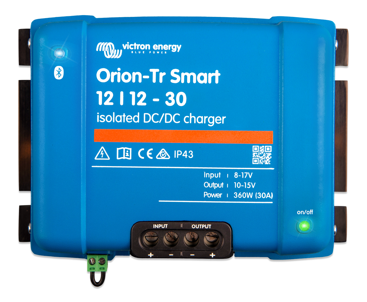 VICTRON Orion TR Smart DC-DC Lader 12>12V 30A (Galvanisk isolert)