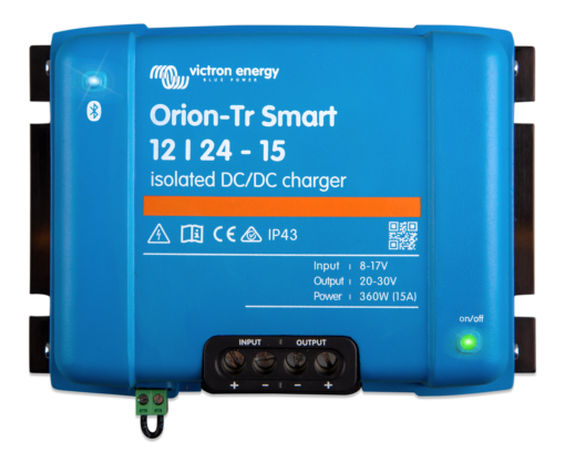 VICTRON Orion TR Smart DC-DC Lader 12>24V 10A (Galvanisk isolert)