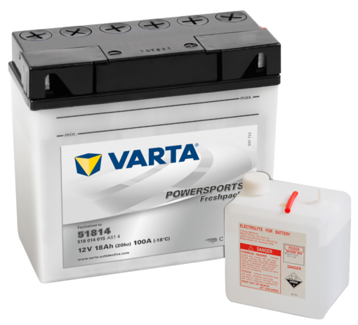 VARTA MC Batteri 12V 18AH 100CCA (186x82x171mm)