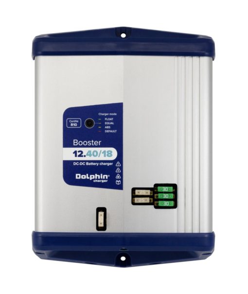 DOLPHIN Booster DC-DC 12V 40A/18A - 2 Utganger