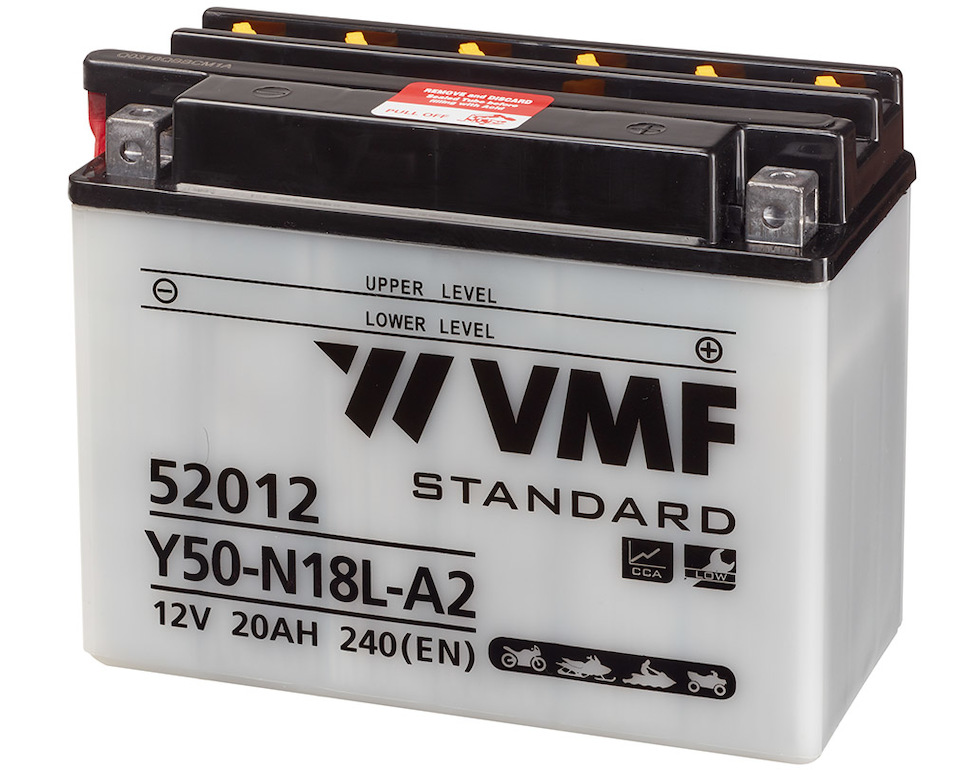 VMF MC Batteri 12V 18AH 240CCA (206x91x164) +høyre | Y50-N18L-A2