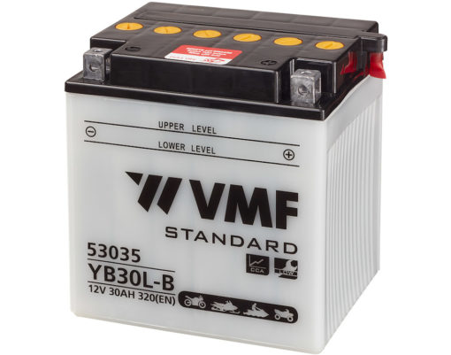 VMF MC Batteri 12V 30AH 320CCA (168x132x176) +høyre | YB30L-B