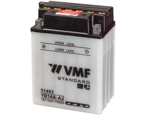 VMF MC Batteri 12V 14AH 175CCA (135x91x167) +venstre | YB14A-A2