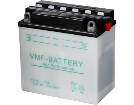 VMF MC Batteri 12V 8AH 117CCA (137x76x134) +venstre | 12N7-4B