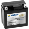 VARTA AGM MC Batteri 12V 4AH 75CCA (113x70x105mm) +høyre YTX5L (FA)