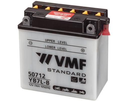 VMF MC Batteri 12V 8AH 105CCA (137x76x134) +høyre | YB7L-B