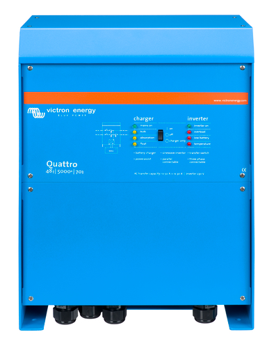 VICTRON Quattro 48/5000/70-100/100 Kombinert Batterilader og Inverter