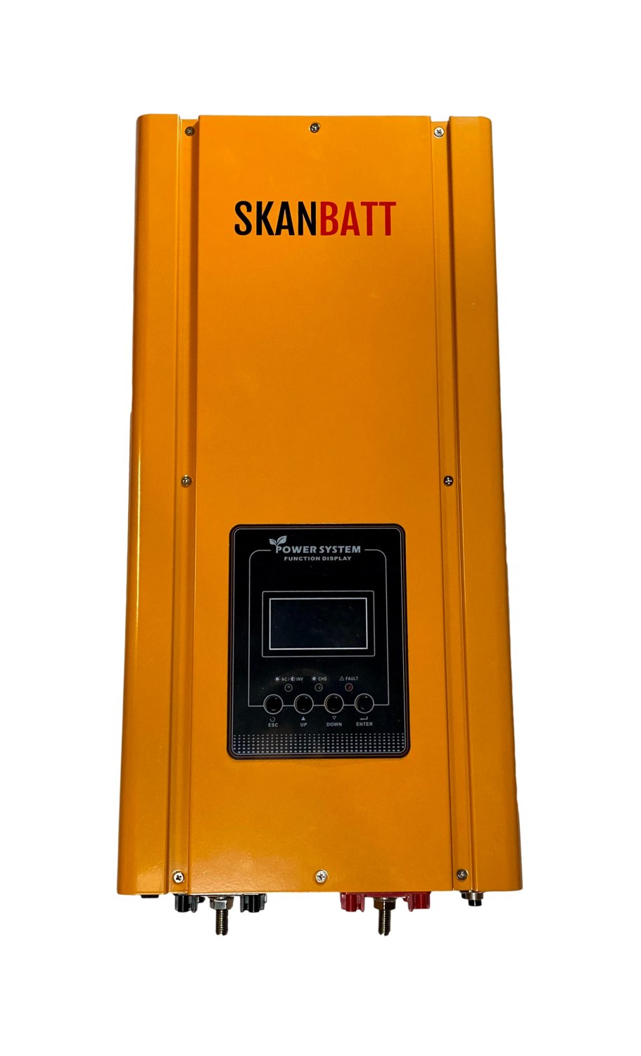 SKANBATT Kombi Batterilader og Inverter 12V 3000W m/kablet fjernkontroll