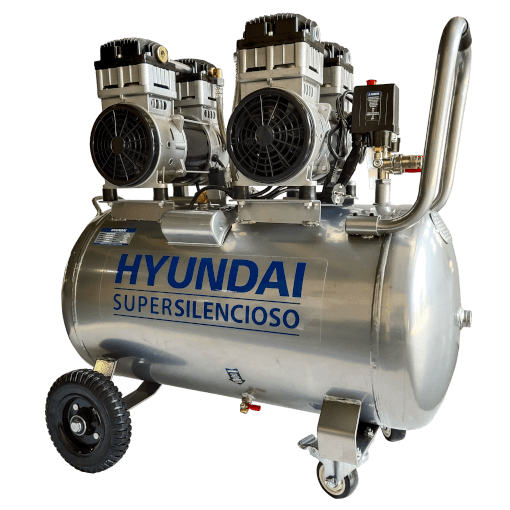 HYUNDAI HYAC100-3S Stillegående kompressor 100l / 2200W