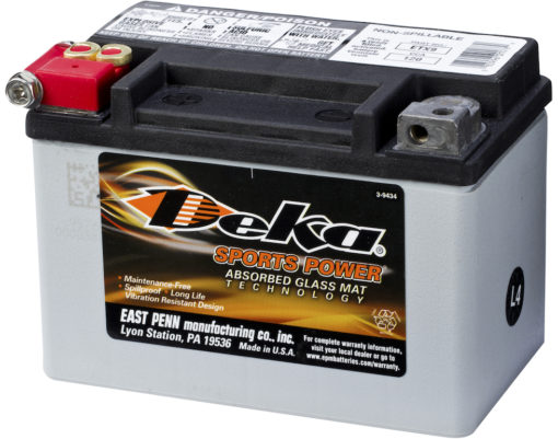 DEKA MC Batteri 12V 8AH 120CCA (150x88x106mm) +venstre