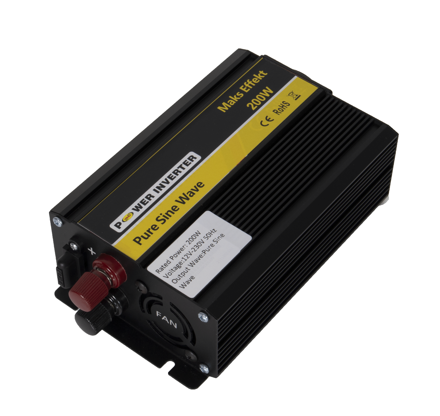 POWER Inverter 12V 200W Ren Sinus