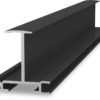 InsertionRail, black anodized