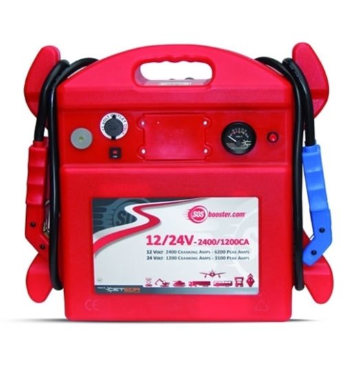 CETEOR SOS Booster 12/24V 2400CCA - Startbooster proff