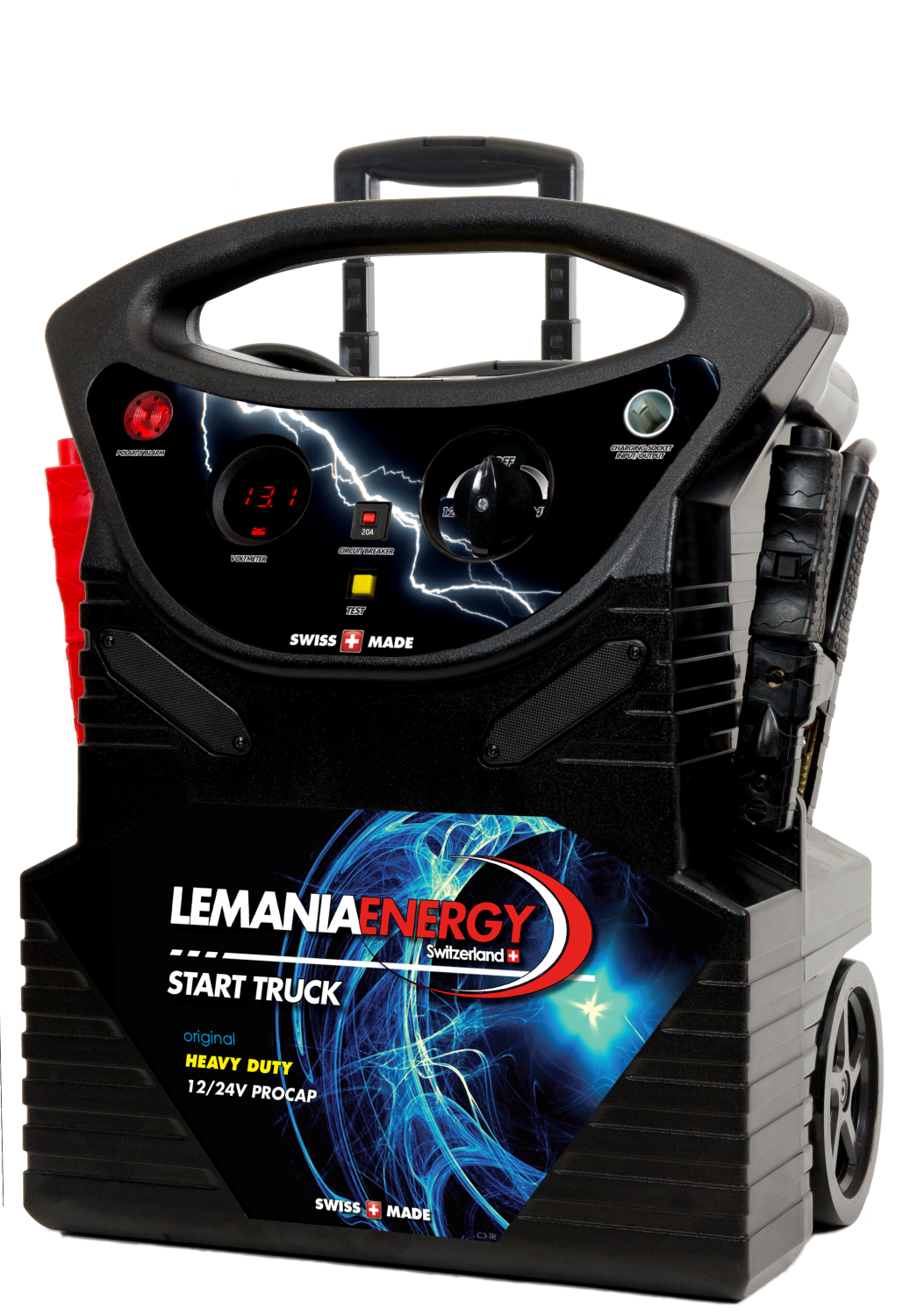 LEMANIA PROCAP Startbooster Proff 12/24V 4000A