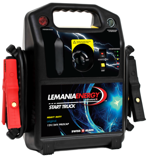 LEMANIA PROCAP Startbooster Proff 12/24V 4400A